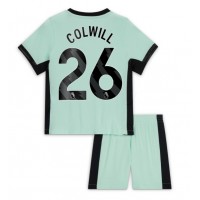 Chelsea Levi Colwill #26 Tredje Tröja Barn 2023-24 Kortärmad (+ Korta byxor)